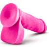 Au Naturel Bold Hero 8in Dildo - The Ultimate Pleasure Seeker's Delight in Pink - Adult Naughty Store