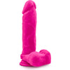 Au Naturel Bold Massive 9in Dildo Pink - The Ultimate Pleasure Experience for Her - Adult Naughty Store