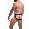 Cut4Men Dungeon Jockstrap XLarge Black - Ultimate Support and Style for Men's Intimate Comfort - Adult Naughty Store