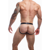 Cut4men Desire Ergonomic Jockstrap XLarge Black - Ultimate Comfort and Sensuality for Men's Intimate Moments - Adult Naughty Store