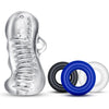 SensaFirm Quickie Kit - Jerk Off Clear: The Ultimate Male Pleasure Enhancer for Intense Stimulation - Adult Naughty Store