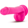 Au Naturel Bold Delight 6in Pink Dildo - Sensually Satisfying Pleasure for Her - Model BLD-6-PNK - Adult Naughty Store