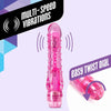 Naturally Yours Sensual Pleasure Essentials: Bump n Grind Pink Flexi Shaft Vibrator for Her - Adult Naughty Store