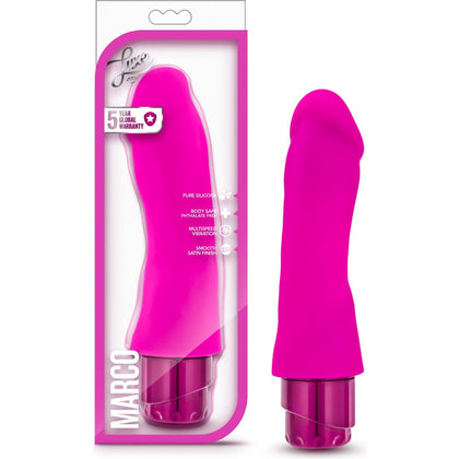 Luxe Marco Pink - The Sensual Pleasure Delight: Vibrating G-Spot Toy for Her in Playful Pink