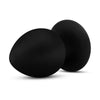 Anal Adventures Platinum Silicone Anal Stout Plug Large - The Ultimate Sensation for Intense Anal Pleasure in Luxurious Black