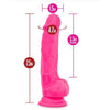 Ruse Hypnotize Hot Pink Dildo - The Ultimate Pleasure Experience - Adult Naughty Store