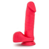 Ruse Big Poppa Cerise Dildo: The Ultimate Pleasure Experience for All Genders in Sensational Satin Smooth Cerise - Adult Naughty Store