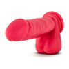 Ruse Big Poppa Cerise Dildo: The Ultimate Pleasure Experience for All Genders in Sensational Satin Smooth Cerise - Adult Naughty Store