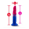 Avant Pride P8 Silicone Dildo - Sensual Pleasure for All Genders in Sultry Midnight Black