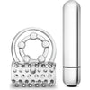 Introducing the Blush Super Vibrating Clitifier Clear - Model SV-500: The Ultimate Pleasure Enhancer for Intense Lovemaking!