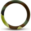 Sensuous Performance Silicone Camo Cock Ring - Model SCRC-001: The Ultimate Green Camouflage Pleasure Enhancer for Men
