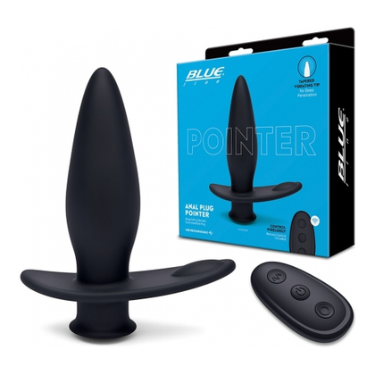 Blue Line Impaler X-3000 Vibrating Prostate Stimulator - Ultimate Pleasure for Men - Deep Indigo