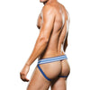 Prowler PJ-001 White/Blue Men's Jock Strap - Enhance Pleasure with Confidence