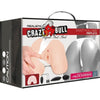 Introducing the SensaPleasure Realistic Vibrating Back-Door Vagina and Anal Stimulator (Flesh) - Model SV-9000. - Adult Naughty Store