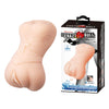 Introducing the Sensual Pleasures Vagina Masturbator Flesh 130mmx75mm - The Ultimate Waterproof TPR Pleasure Toy