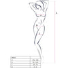Seductiva Bodystocking BS013 Black Thigh-High Fishnet Delight for Unforgettable Pleasure - Sensual Intimate Apparel for Women