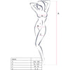 Sensual Pleasures Bodystocking BS034 - Seductive Black Lace Full-Body Intimate Apparel for Women