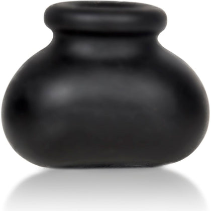 Introducing the Luxe Pleasure Bull Bag Black - The Ultimate Scrotum Stretcher and Ball Weight for All Genders, Enhancing Pleasure and Sensuality