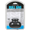 Introducing the Luxe Pleasure Bull Bag Black - The Ultimate Scrotum Stretcher and Ball Weight for All Genders, Enhancing Pleasure and Sensuality - Adult Naughty Store