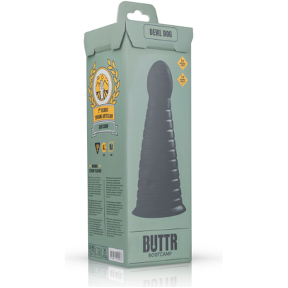 Introducing the Sensual Delights BUTTR Pawn XXL Ribbed Butt Plug - Model P-69: The Ultimate Pleasure for Adventurous Souls
