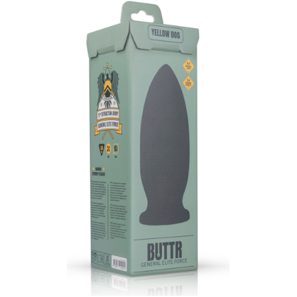 BUTTR XXL Bullet Butt Plug - Ultimate Pleasure for Advanced Users - Model BXB-5000 - Unisex - Intense Anal Stimulation - Vibrant Yellow