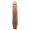 Luxe Pleasure Realistic Vibrating Dildo Model X-2000 Women's Veined Shaft Skin Tone: Intimate Sensory Satisfaction for Her