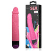 LuxureX PleasureX Deluxe Dildo Vibrator Model 2000 - Female G-Spot Stimulation in Pink - Adult Naughty Store