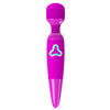 Introducing the Lush Pleasure Co. Rechargeable Vibrating Flirtatious Wand M1 for Women - Purple