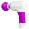 Pretty Love Rechargeable Magic Gun Massager PL-7: Powerful Clitoral Stimulator for Women - Purple & White