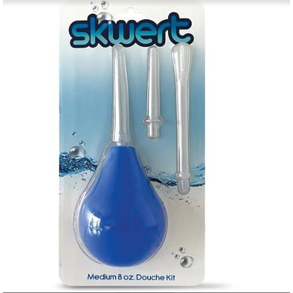Skwert Elegance 8oz (237ml) Douche Medium: The Ultimate Intimate Cleansing Experience for All Genders - Explore Unparalleled Hygiene and Pleasure in Translucent Bliss!