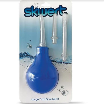 Introducing the Skwert 4 Pc 12oz (355ml) Douche Large: The Ultimate Unisex Intimate Cleansing System for Sensual Exploration - Model SKW-355