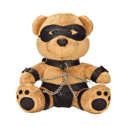 Bondage Bear Charlie Chains - Silicone BDSM Toy for Couples - Model CC-001 - Unisex - For Sensual Pleasure - Black