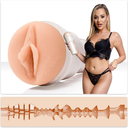 Elevate your sensory experience with the Fleshlight Girls Blake Blossom Bombshell Male Masturbator Model 810476012014 for Men, Delivering Intense Pleasure in Light Fleshtone. - Adult Naughty Store