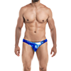 Adam's Pleasure Zone Low Rise Bikini Blue Large - Men's Intimate Wear