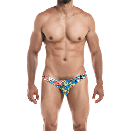 Introducing the Sensational Cut For Men Low Rise Bikini Cartoon Small - The Ultimate Pleasure Companion! - Adult Naughty Store