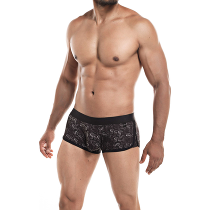 Dollar Men's Athletic Trunk - Model DT-L - Ultimate Pleasure for Him - Black - Adult Naughty Store