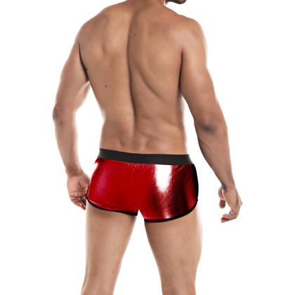 CUT Men's Athletic Trunk Red Medium - Model CT-AM-RT-M - For Intense Pleasure and Performance - Adult Naughty Store