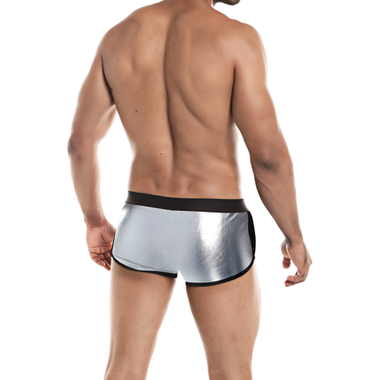 CUT for Men Athletic Trunk Silver Medium - Premium Men's Performance Underwear for Active Comfort and Support - Adult Naughty Store