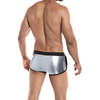 CUT for Men Athletic Trunk Silver Medium - Premium Men's Performance Underwear for Active Comfort and Support