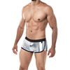 Silver Sensation: Cut for Men Athletic Trunk - Model CT-001 - For Him - Intimate Pleasure - Silver