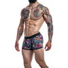 Cut For Men Tattoo Boxair Small - Men's Body Defining Low Rise Bikini Briefs, Model CM-BS-001, Intense Color Combination for Visual Impact - Adult Naughty Store