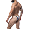 Cut For Men Briefkini-Tattoo-M: The Ultimate Men's Tattooed Briefkini for Intimate Pleasure in Black - Adult Naughty Store