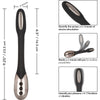 Calextics Volt Electro-Spark Flex Wand Vibrator - Model VEW-001 - Unisex Pleasure Toy for Electrifying Stimulation - Sleek Black - Adult Naughty Store