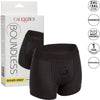 CalExtics Boundless Boxer Brief Dildo Harness - Model BHB-5000 - Unisex - Pleasure for Anywhere - Black