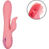 CalExtics Rabbit California Dreaming Pasadena Player Vibrator - Intense Pleasure for Her, G-Spot Stimulation, 10 Vibration Functions, 3 Rotation Speeds, Tongue-Like Teaser, Luxurious Silicone, Beautiful Pink