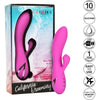 CalExtics Rabbit California Dreaming Malibu Minx Vibrator - Powerful Clitoral Suction and Vibration Pleasure Toy for Women - 10 Functions - Knee-Shaking Stimulation - Sultry Midnight Blue