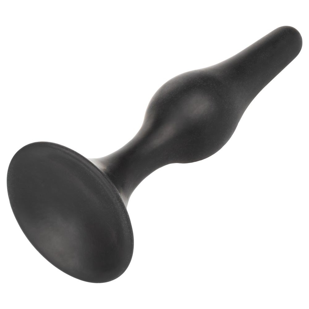 CalExtics Silicone Anal Starter Kit - Beginners Butt Plug Set (Model: ASK-001) for Sensual Anal Stimulation - Unisex - Explore Pleasure and Discover Excitement - Sleek Black