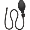 CalExotics Medium Silicone Inflatable Anal Butt Plug - Model X23, Unisex, Pleasure Enhancer, Midnight Black