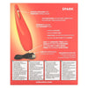 CalExotics Red Hot Spark Clitoral G Spot Vibrator - Intense Pleasure for Women - Model RHSV-001 - Red