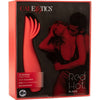 Calextics Red Hot Blaze Clitoral G-Spot Vibrator - The Ultimate Pleasure Companion for Intense Sensations and Blazing Orgasms